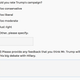 Image for article titled All of the questions on the survey Donald Trump just sent out to crowdsource advice for the second debate
